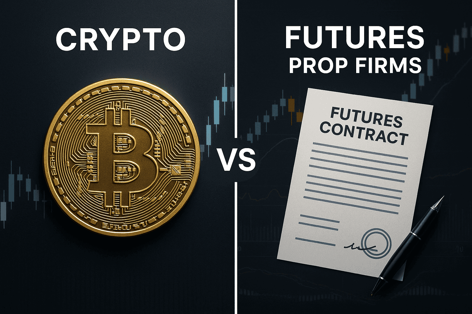 Crypto vs Futures Prop Firms: Welche ist Richtig für Dich?