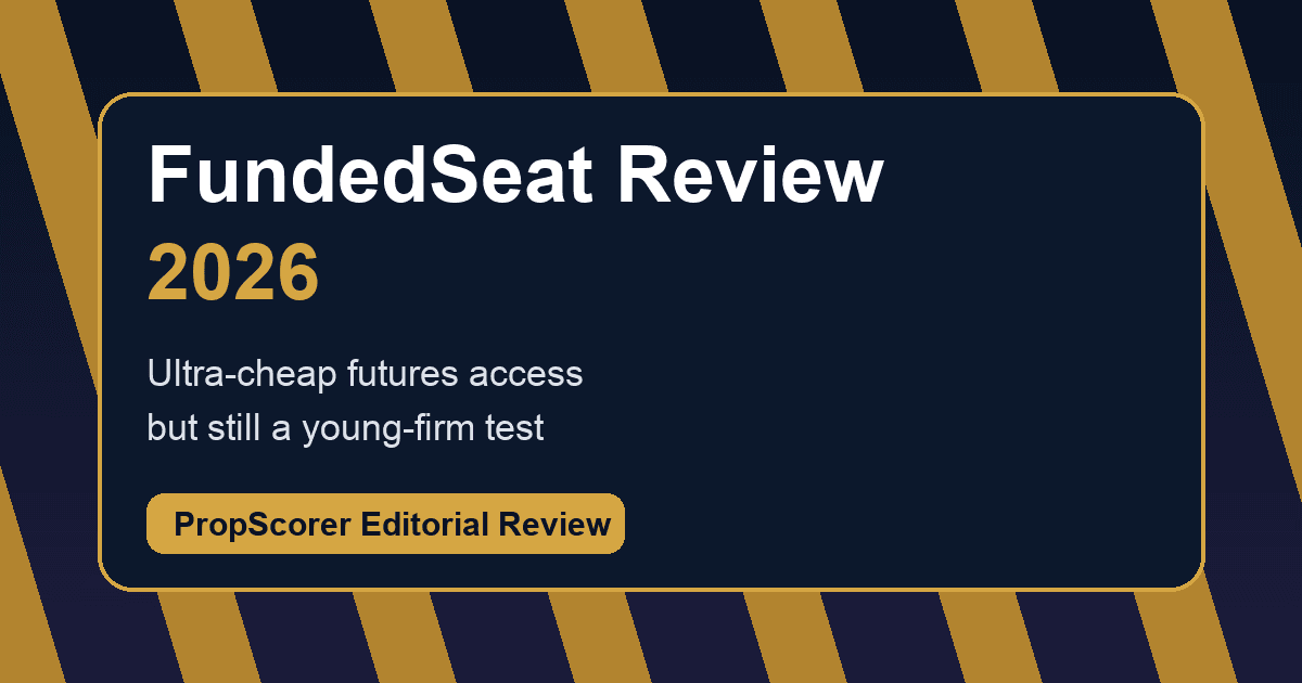 FundedSeat Test 2026: Extrem günstiger Futures-Zugang, aber noch ein Test für eine junge Firma